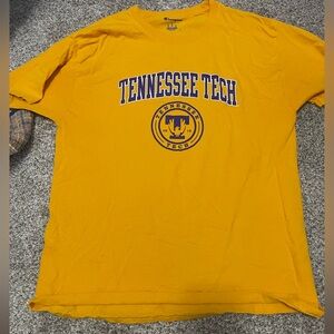 Tennessee Tech Champion Yellow Short Sleeve Tee